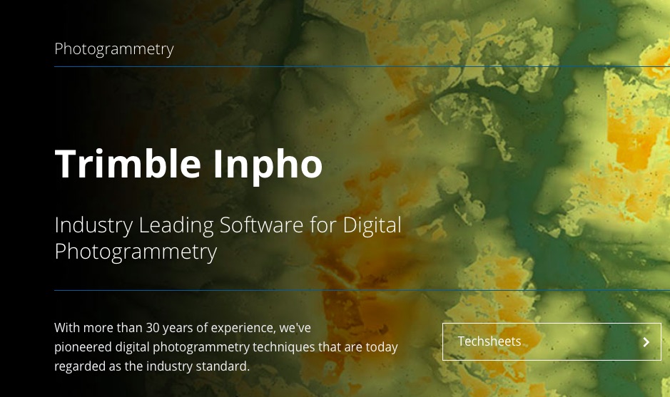 Rilasciata una nuova versione Trimble Inpho Software Suite