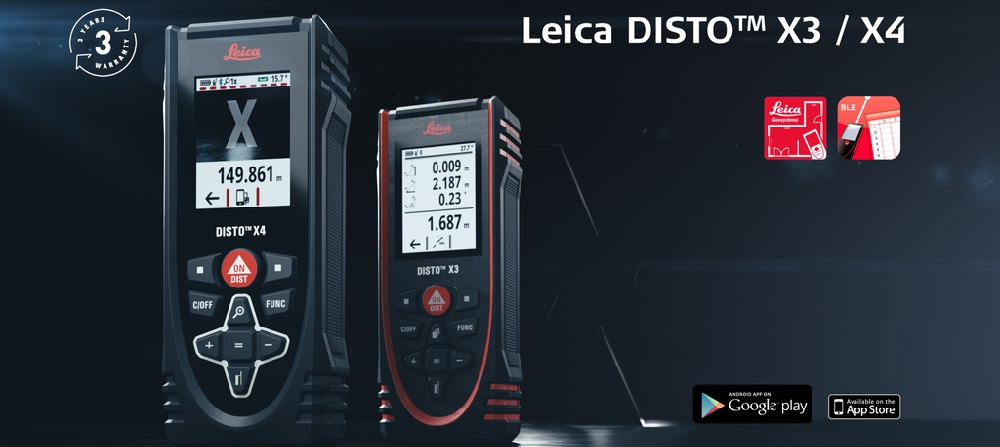 Leica DISTO™ X3 Progettato per condizioni estreme e difficili