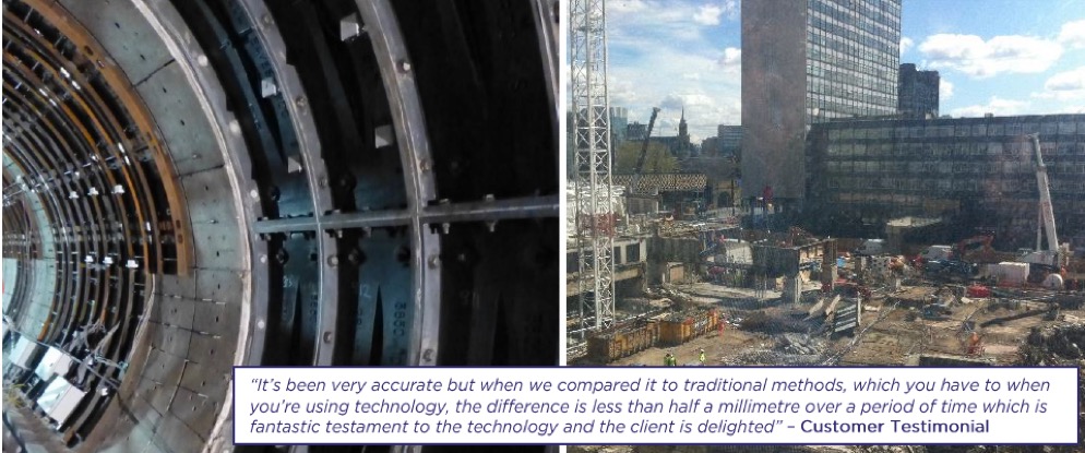 Microgeo impegnata a fornire un robusto sistema di monitoraggio nella metropolitana di Londra.