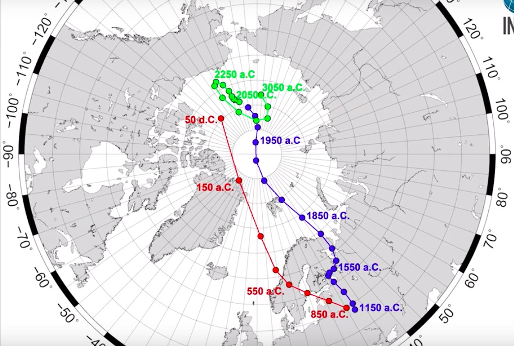 Il caso della mappa del World Magnetic Model da riformulare, è normale o è già accaduto?