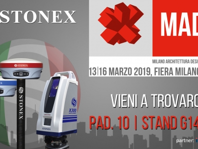 Stonex al MADE Expo Milano – Fiera dell’architettura, design, edilizia 
