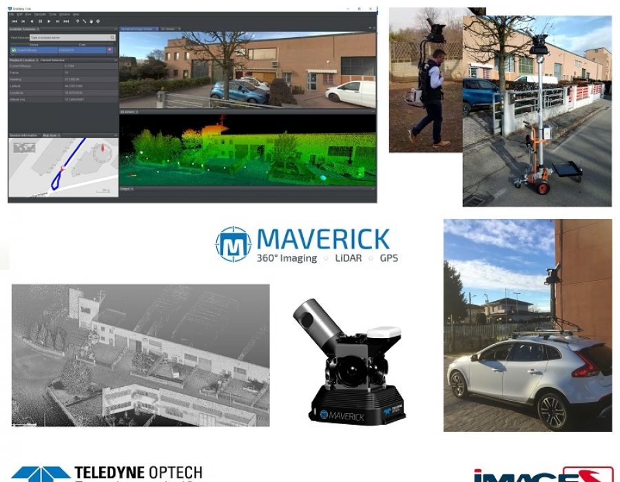 iMAGE S presenta il sistema di mobile mapping Teledyne Optech Maverick  