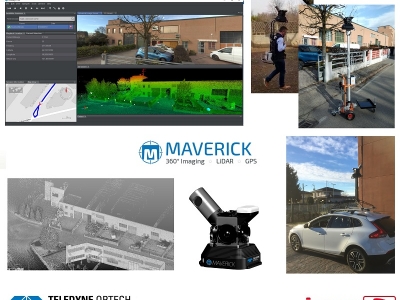 iMAGE S presenta il sistema di mobile mapping Teledyne Optech Maverick  