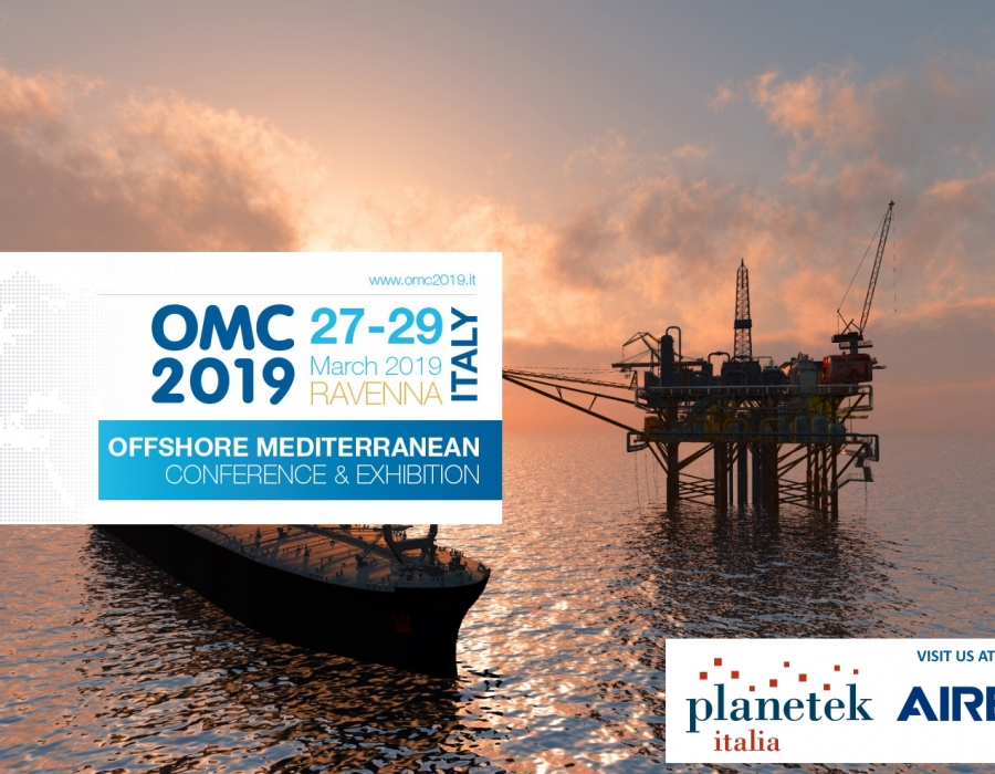 Oil&Gas, infrastrutture e ambiente: i servizi satellitari di Planetek e Airbus all’OMC 2019 di Ravenna