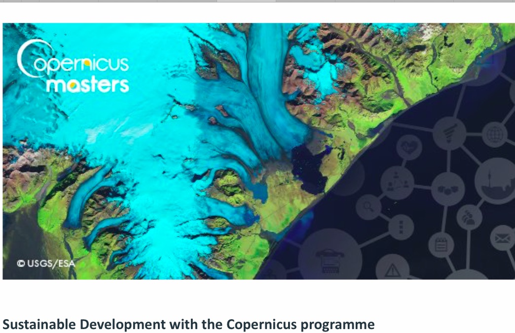 Aperta la submission al Copernicus Master 2019 fino al 30 giugno 2019