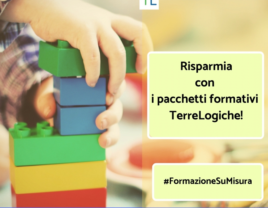 Hai dato un’occhiata ai nostri corsi di Maggio? Risparmia con i pacchetti formativi TerreLogiche! 