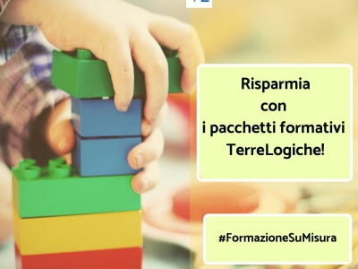 Hai dato un’occhiata ai nostri corsi di Maggio? Risparmia con i pacchetti formativi TerreLogiche! 