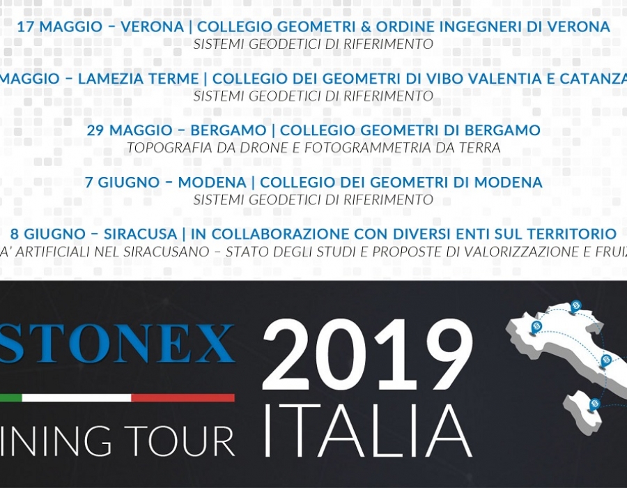 Stonex Training Tour Italia 2019
