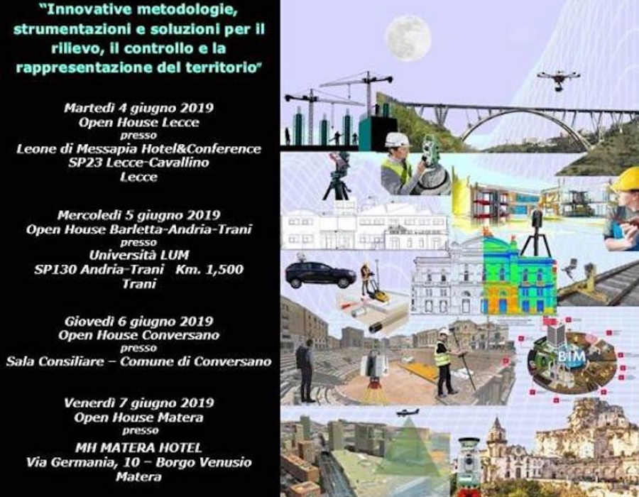 Innovative metodologie, strumentazioni e soluzioni per il rilievo, il controllo e la rappresentazione del territorio 
