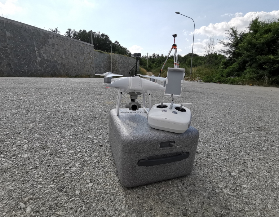 Fotogrammetria senza target con Dji Phantom 4 RTK/PPK