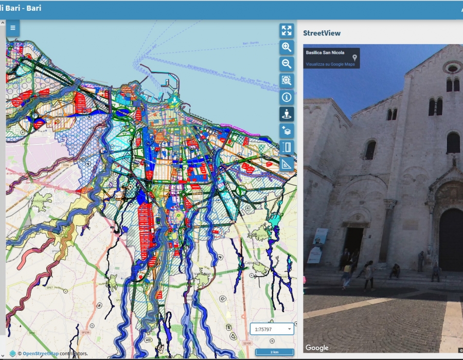 Il nuovo Sistema Informativo Territoriale dell’Area Vasta Metropoli Terra di Bari completamente realizzato con G3W-SUITE, framework OS basato sul desktop geografico QGIS