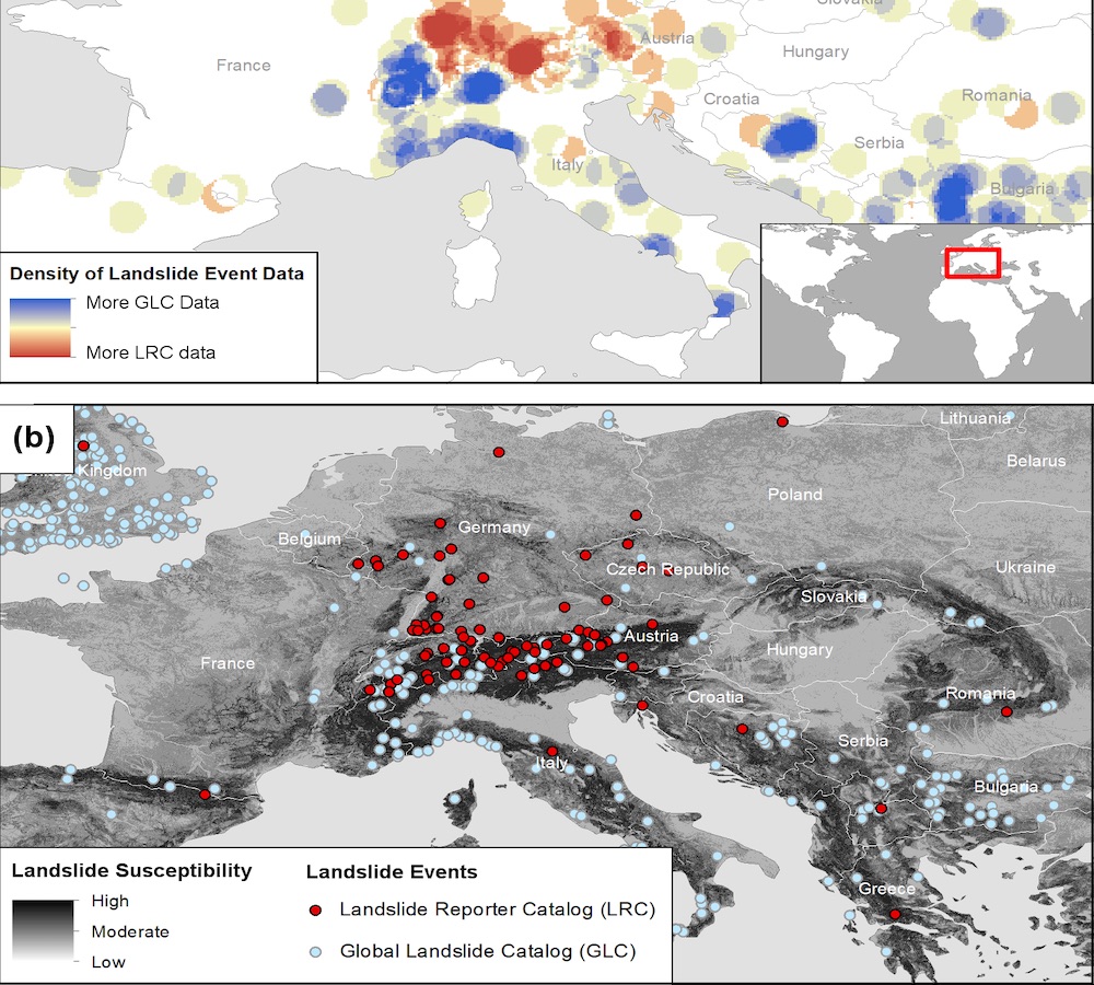 Using citizen science to expand the global map of landslides: Introducing the Cooperative Open Online Landslide Repository (COOLR)