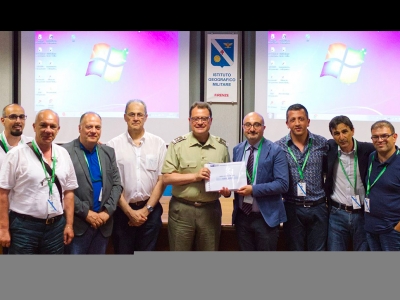 Delegazione Sifet di Lamezia incontra vertici Istituto Geografico Militare a Firenze