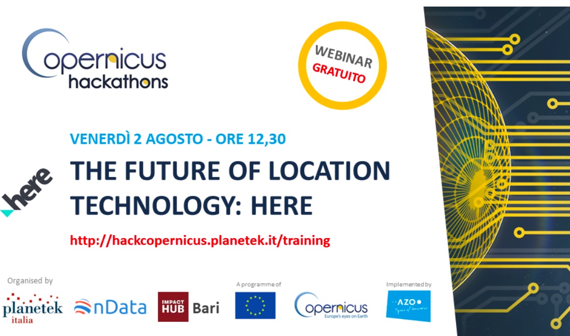 Webinar Gratuito “The future of location technology: HERE” 