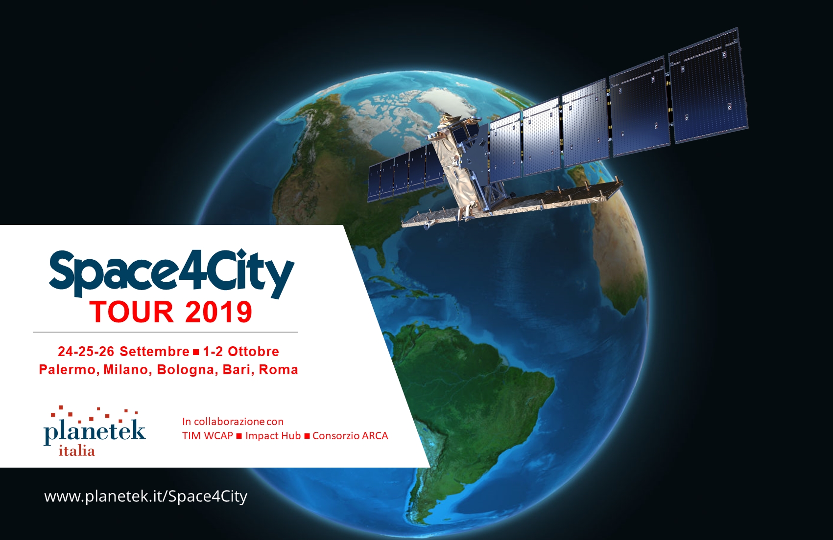 Space4City TOUR 2019 – Costruisci il tuo Spazio