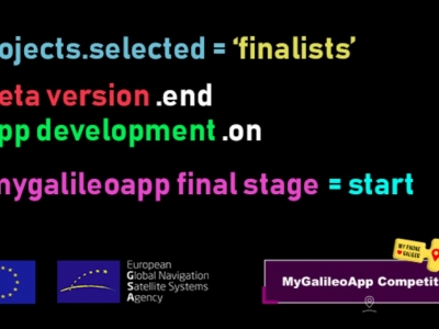 MyGalileoApp annuncia le App finaliste del concorso indetto da GSA
