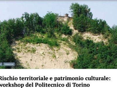 Rischio territoriale e patrimonio culturale: workshop del Politecnico di Torino