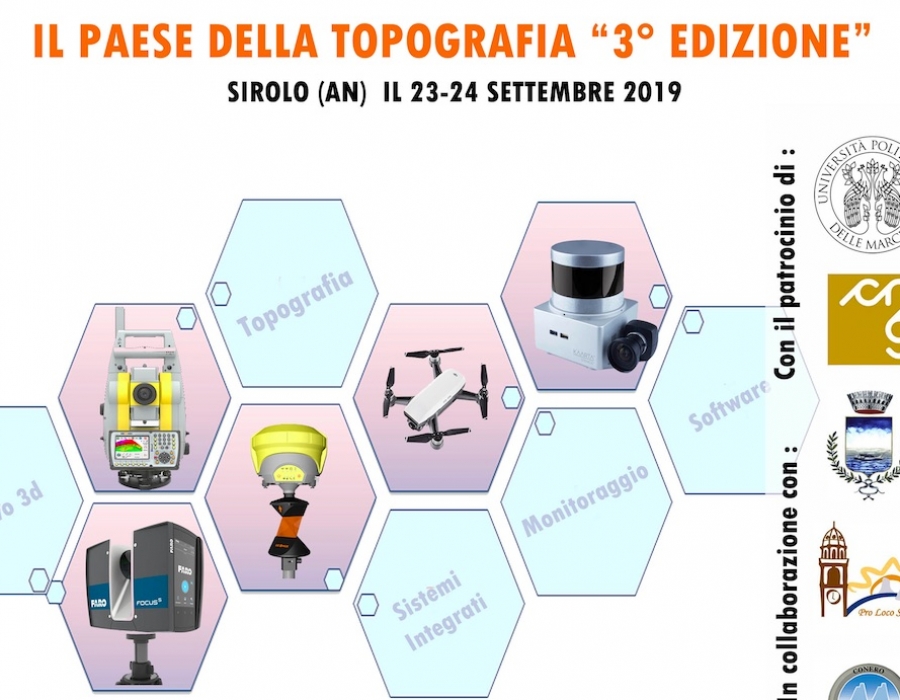 Il paese della topografia, il 23 e 24 settembre a Sirolo con Geomax e Microgeo