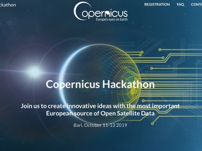 Copernicus Hackathon-Bari 2019 una 3 giorni organizzata da Planetek Italia