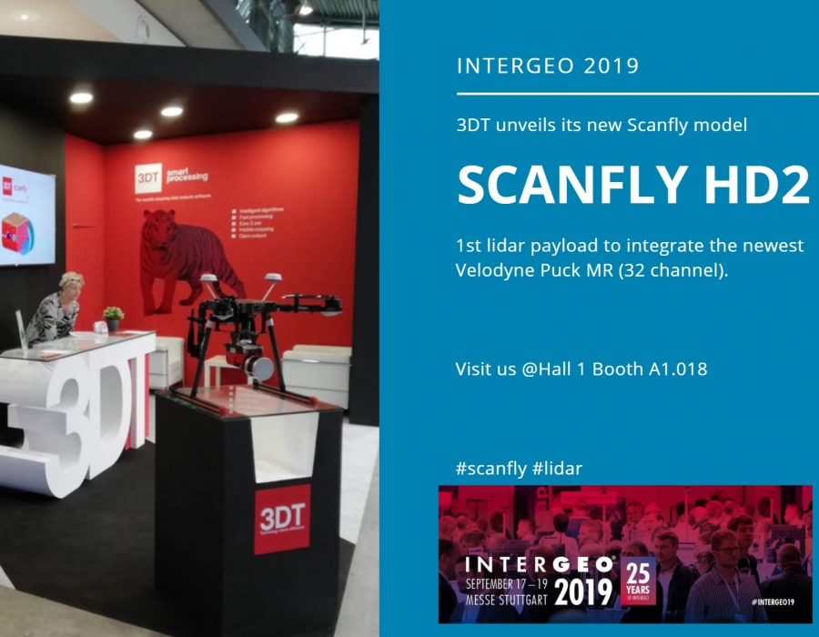 SCANFLY HD2 aumenta la risoluzione longitudinale a velocità più elevata, la soluzione perfetta per l'installazione su veicoli terrestri