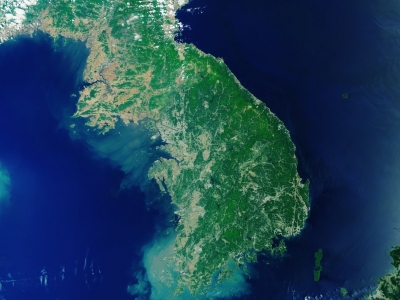 ESA - Immagine della settimana: Penisola di Corea (21 ottobre 2019)