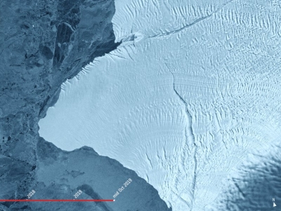 ESA - Immagine della settimana: Il crack di Halloween (03 novembre 2019)