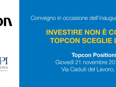 Inaugurazione nuova sede di Topcon nella Regione Marche 