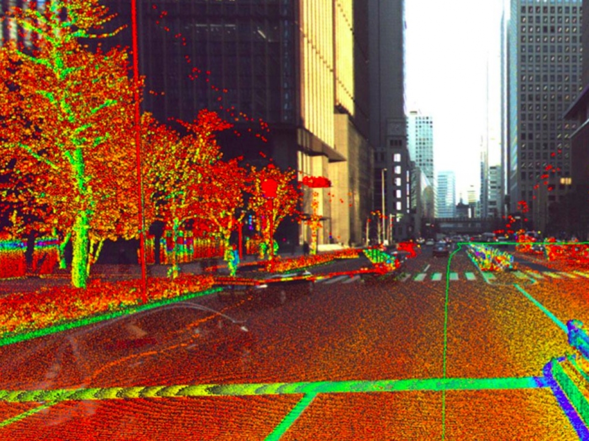 Tecnologie per mappare rapidamente i parcheggi, pertinenze e sottoservizi stradali