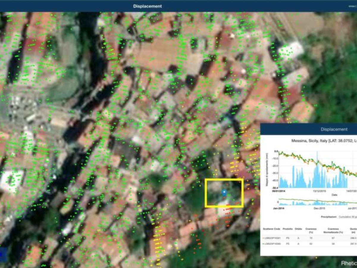 Le immagini satellitari di Cosmo Skymed per combattere il dissesto idrogeologico