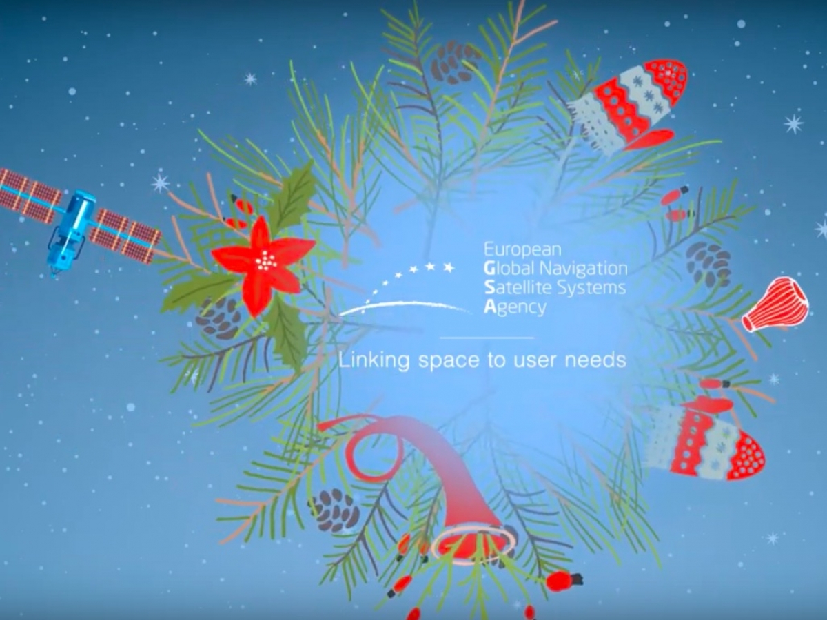 Auguri dalla European GNSS Agency!