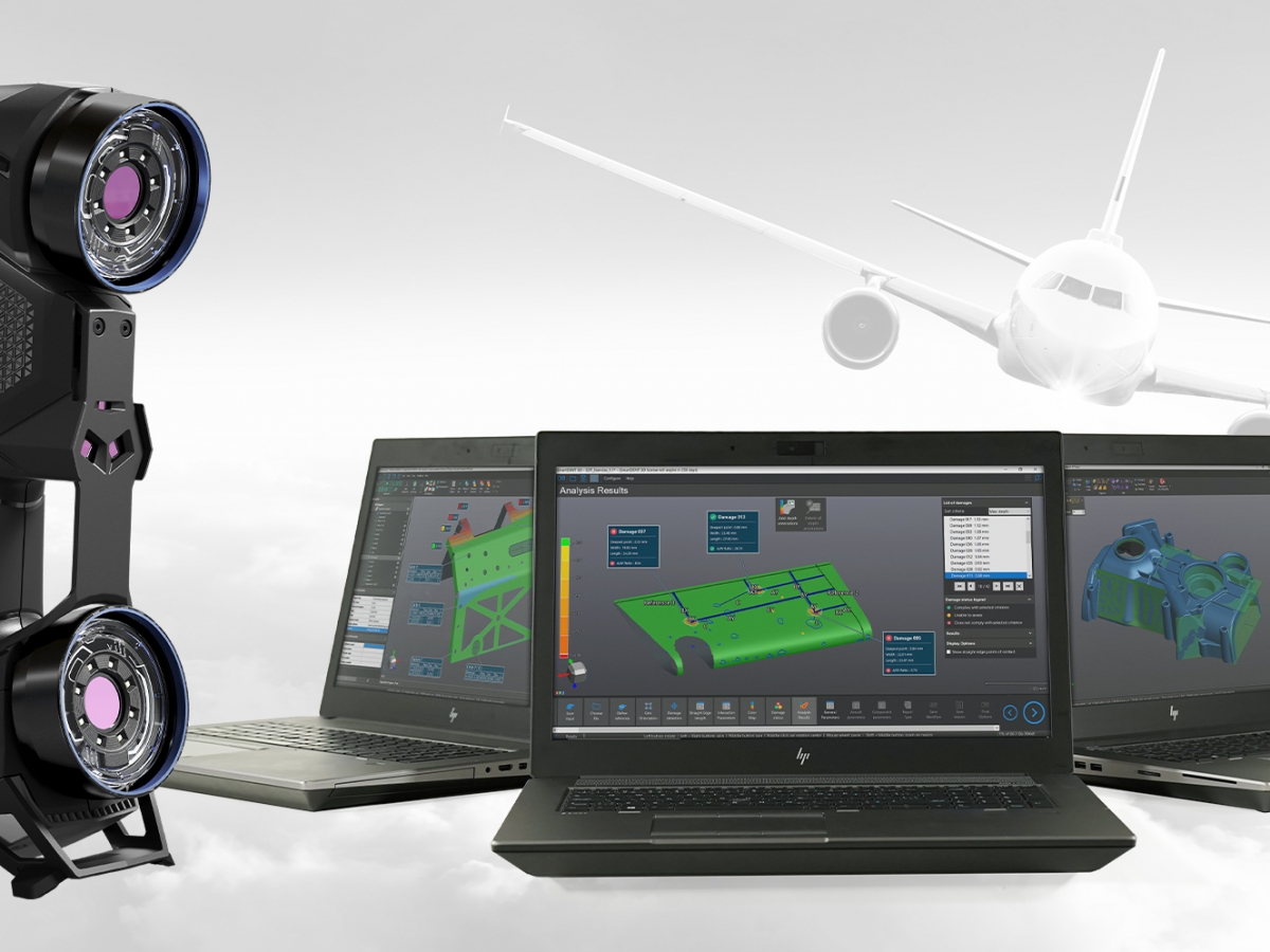 Creaform lancia HandySCAN AEROPACK per il settore aerospaziale