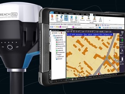  Gec Software on the road. Scopri le potenzialità del GNSS Reach RS2