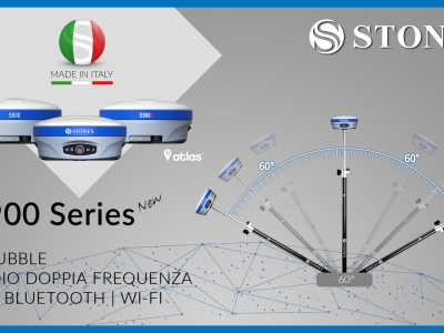 Nuovi ricevitori GNSS Stonex Serie S900 New “Made in Italy”