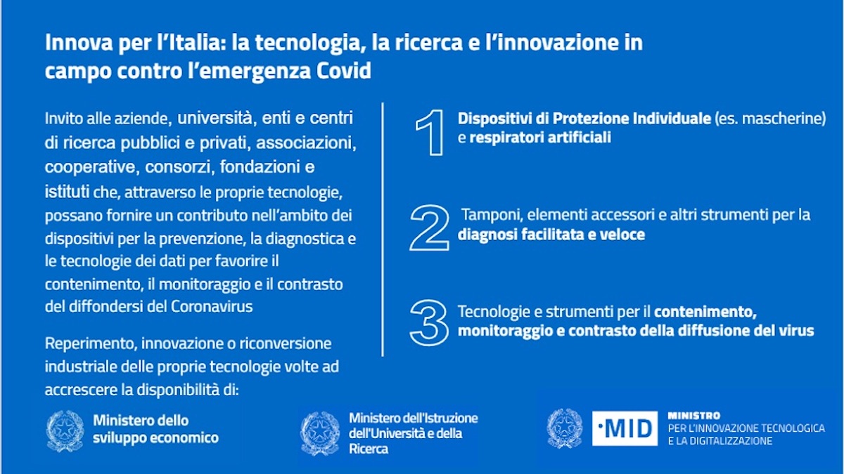 Servono urgentemente tecnologie per il monitoraggio del Coronavirus. Il mondo dell'informazione geografica deve rispondere.