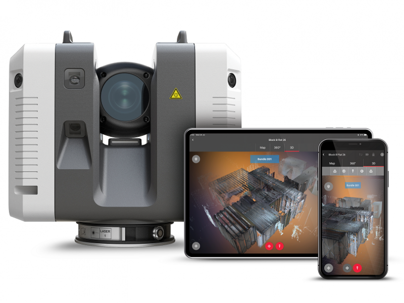 Teorema Milano presenta il Laser Scanner Leica RTC360 3D