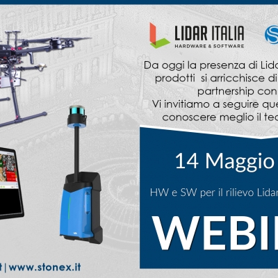 Partnership Lidar Italia - Stonex per la distribuzione di prodotti GVI