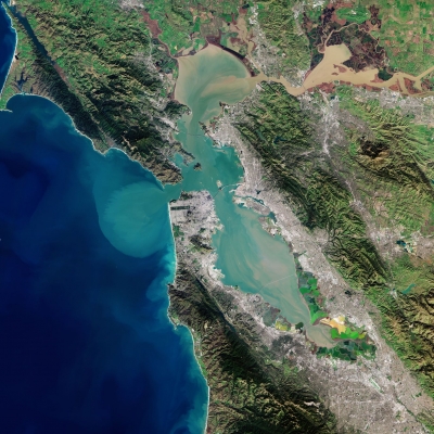 ESA - Immagine della settimana: Baia di San Francisco ( 18 maggio 2020)