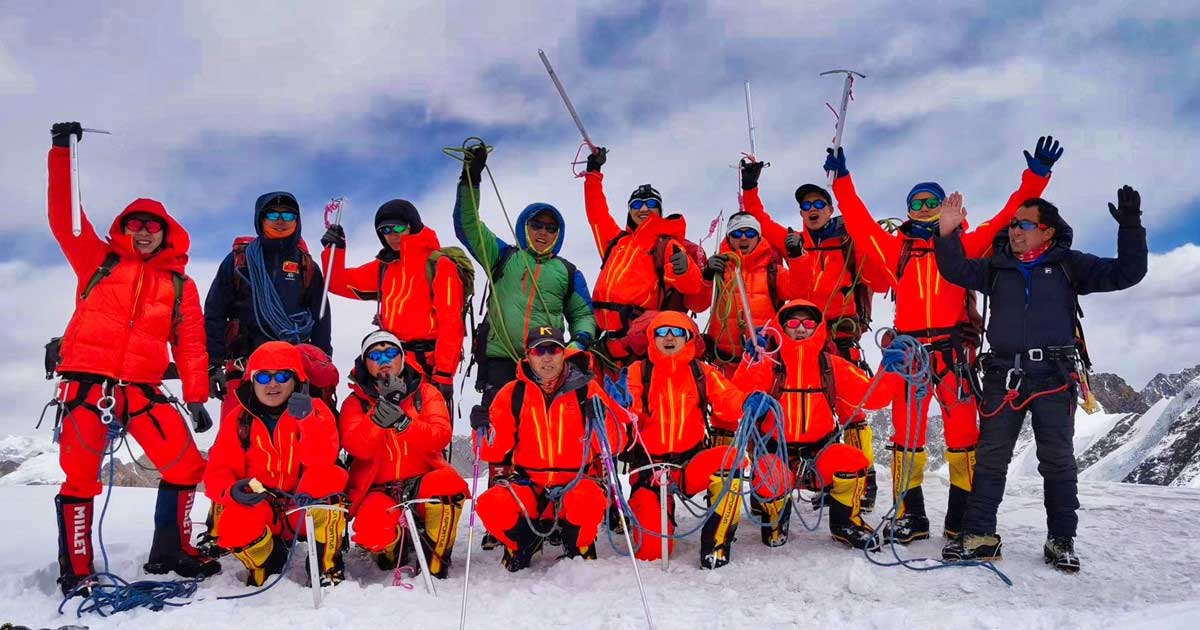Completato il rilievo cinese dell'altezza del monte Everest
