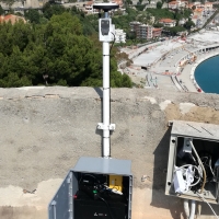 Stazioni GNSS a basso costo per il calcolo del vapore acqueo in atmosfera: installazione a Ventimiglia