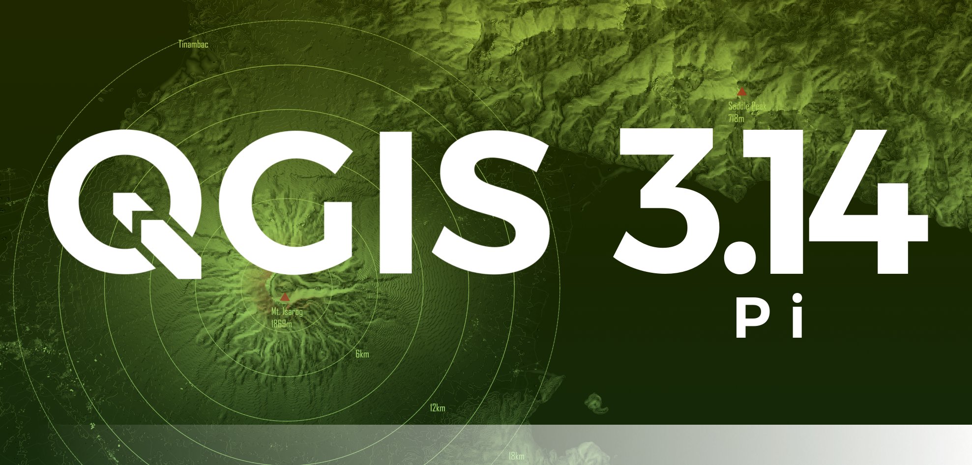 Ispirata al pi-greco e ai vulcani la prossima versione di QGis