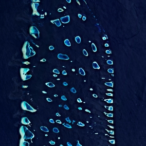 ESA - Immagine della settimana: Atollo Ari, Maldive (06 luglio 2020)