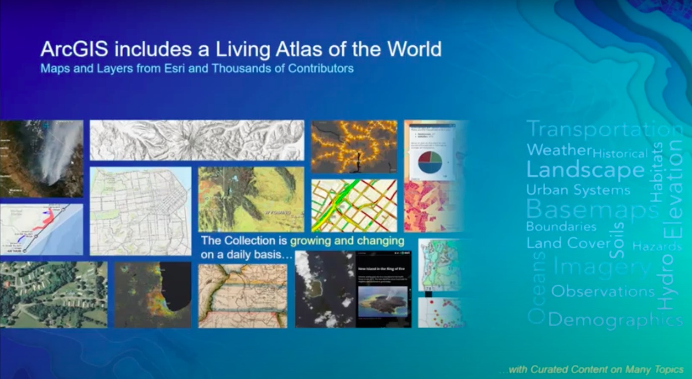 L'Atlante vivente del Mondo di Esri