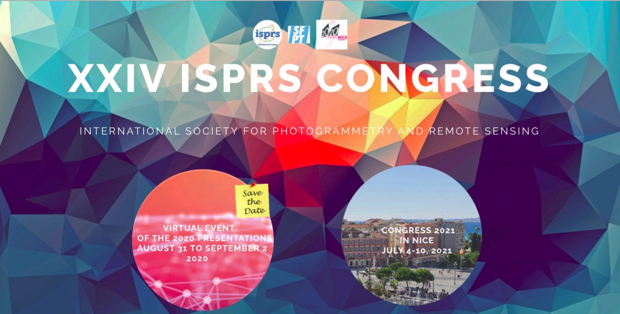 Al via l'evento virtuale del XXIV Convegno della International Society of Photogrammetry and Remote Sensing