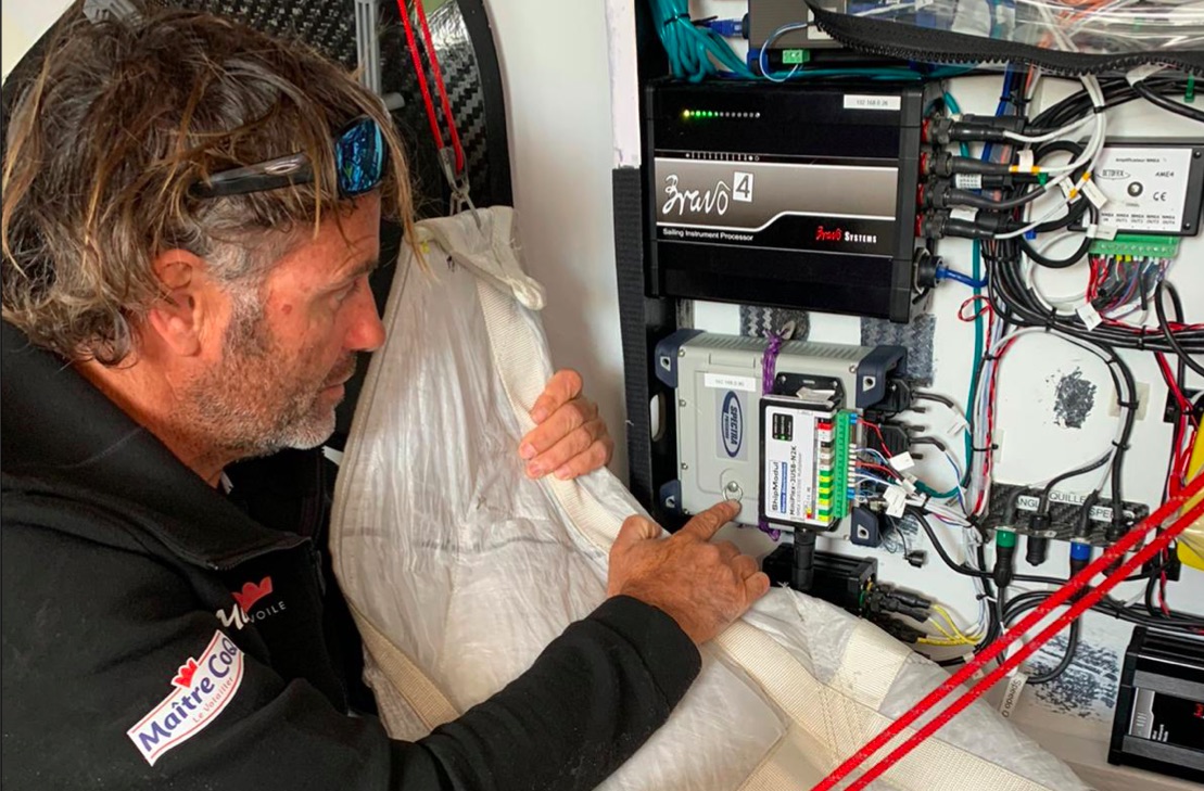 Ricevitore geodetico GNSS Spectra SP90m per la Vendée Globe 