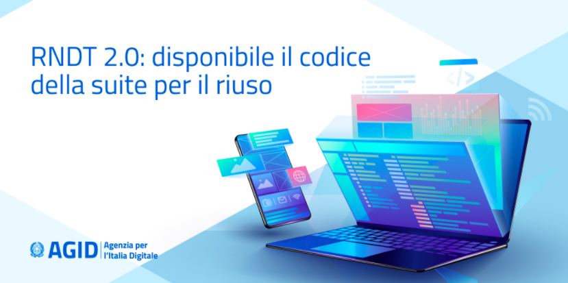 RNDT 2.0, disponibile il codice della suite per il riuso