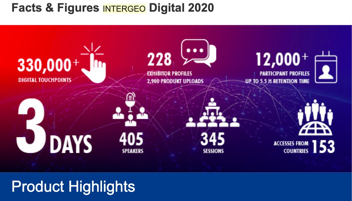 Digitale, Interattivo, Internazionale - Un successo per INTERGEO Digital