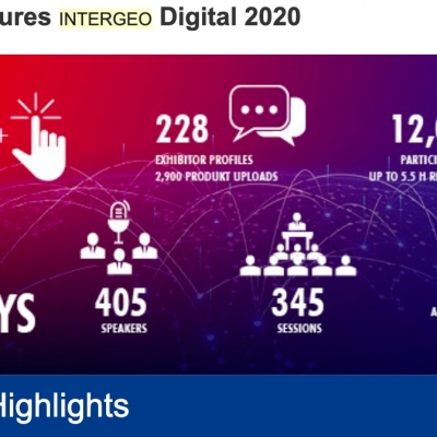 Digitale, Interattivo, Internazionale - Un successo per INTERGEO Digital