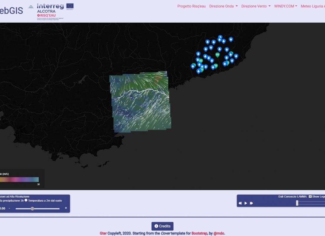 Il webGIS del progetto RISQ’EAU online da dicembre 2020