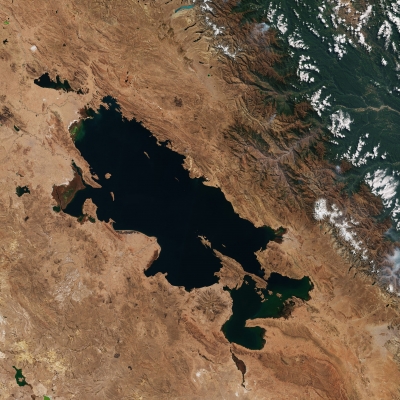 ESA - Immagine della settimana: Lago Titicaca (31 gennaio 2021)