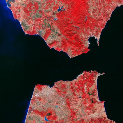 ESA - Immagine della settimana: Stretto di Gibilterra (13 marzo 2021)